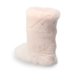 Fuzzy Pink Boots